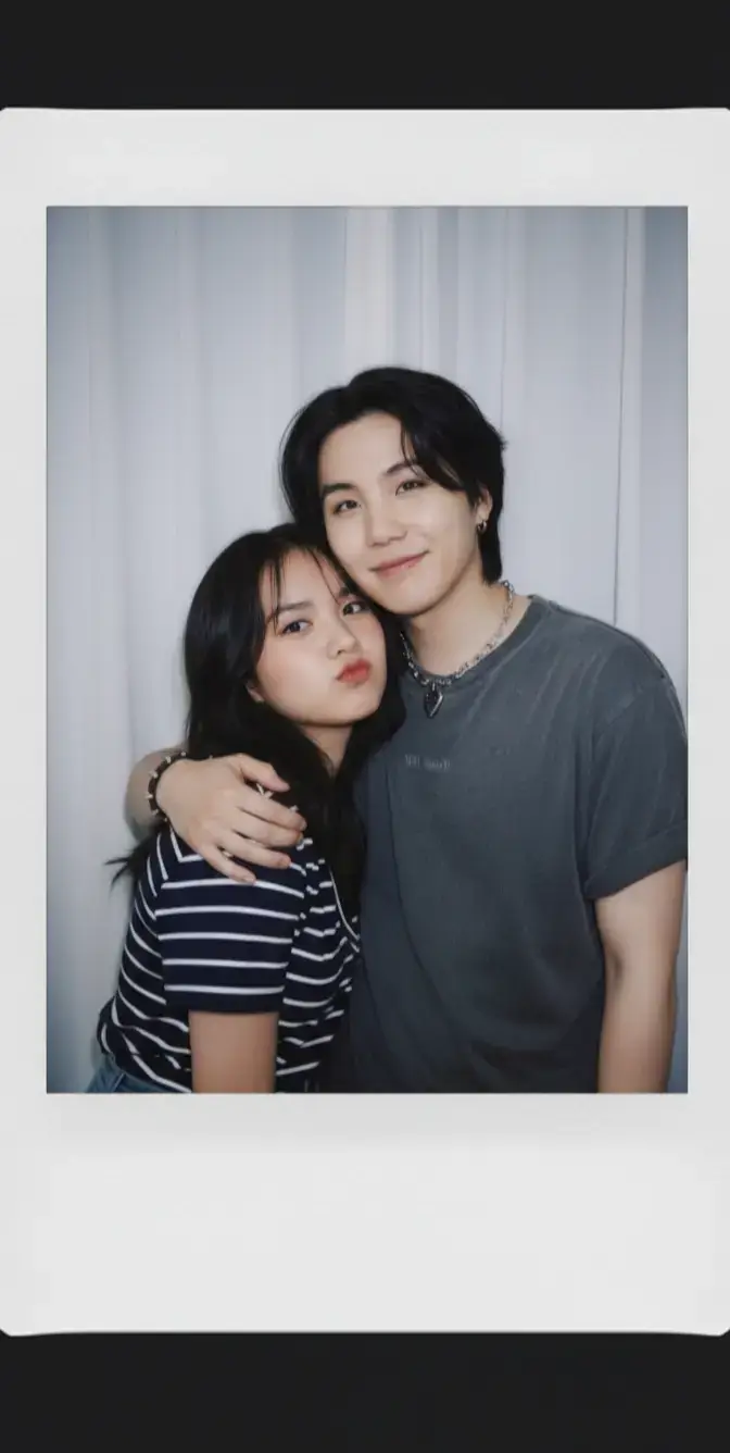 p adu foto bareng doi😝 #suga #minyoongi #aiedit #geminiedit #trending 