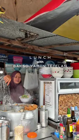melatube banar nah Lunch ku today 😆🤤 📍Bakso Tarjo / Pentol BTN -  Jl. RE Martadinata, Telawang, Kota Banjarmasin ( Sebrang BTN / Sebrang RM Bu Cuss ) ada di Maps  #kulinerbanjarmasin #baksoyamin #baksotetelan #pentolbtn 