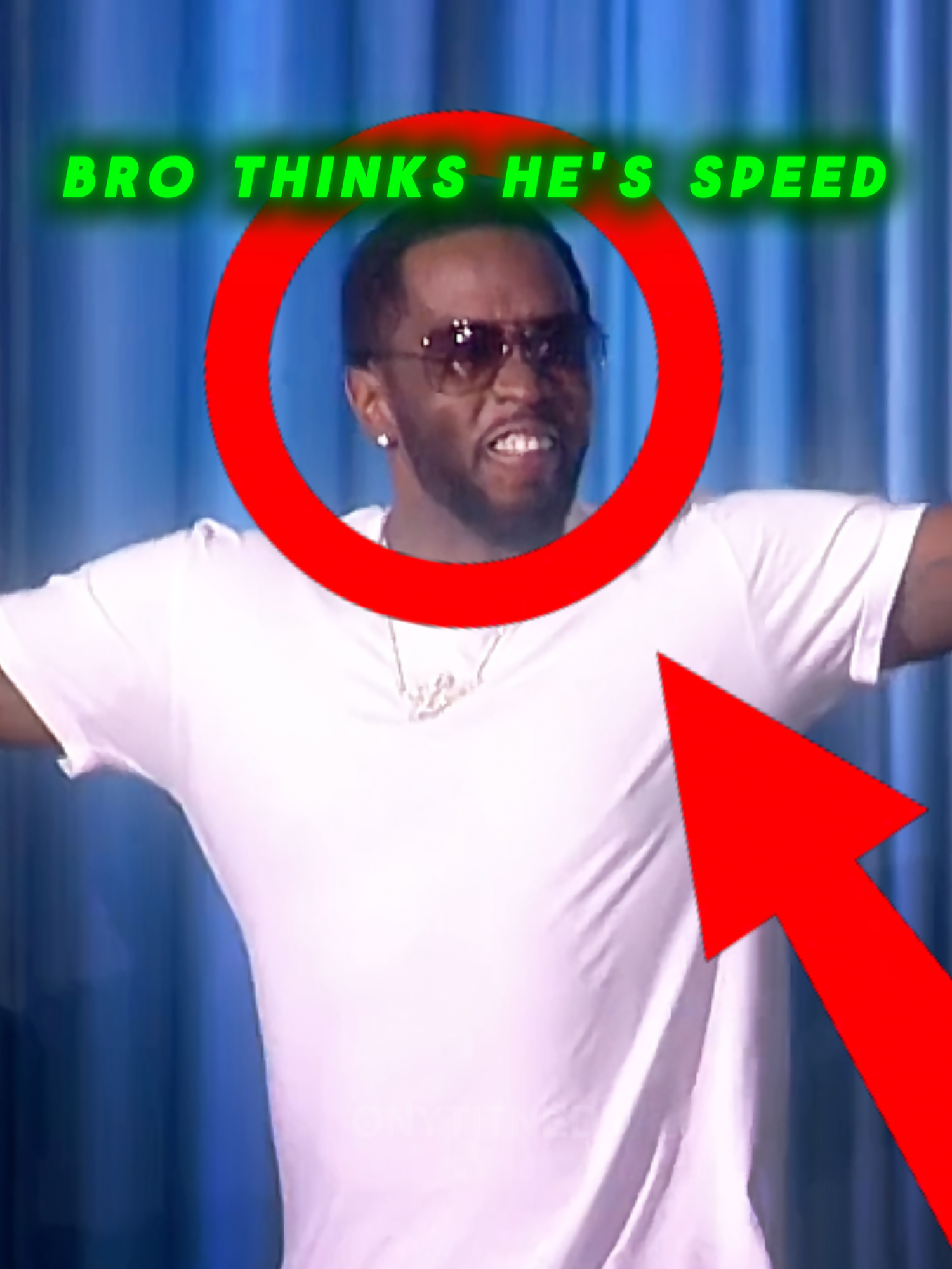 Bro is NOT ishowspeed 😭🙏 #diddy #ellenshow #ishowspeedclipz #fyp #respectmoments