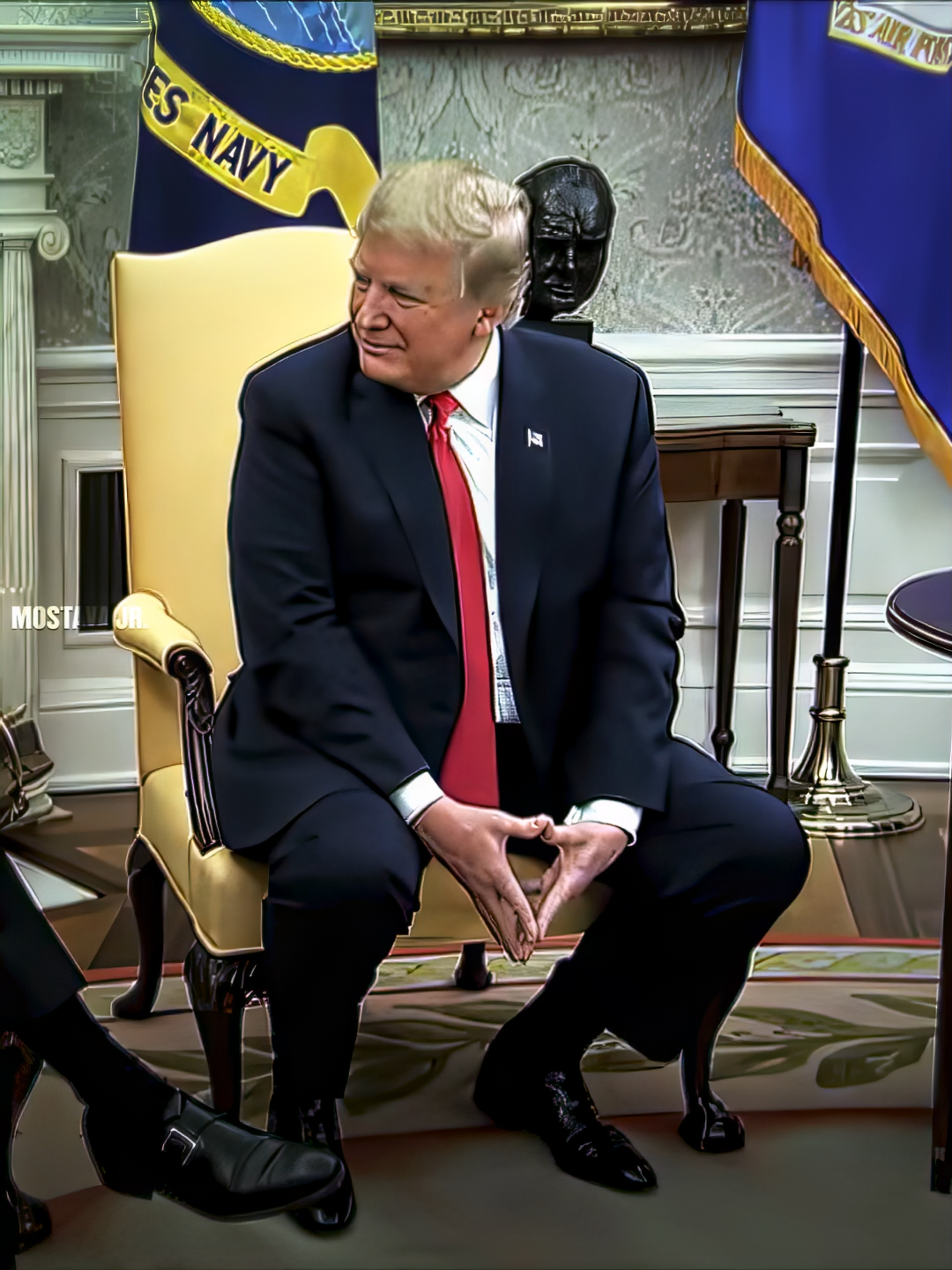 Bro Got Popularity Over Presidents..🥶 || #Cristianoronaldo #donaldtrump #portugal #ronaldo #Soccer #moments #shorts #fyp #edit #viralvideos