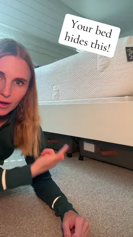 Space saving under bed bins #HiddenStorage #StorageHacks #HomeOrganizationIdeas #SpaceMaximizer #NeatAndTidy