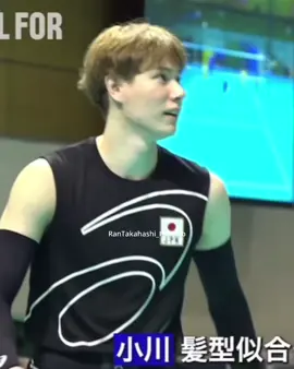 น้องรันอย่าทำตาวิ้งแบบนี้🫠#rantakahashi #รันทากาฮาชิ #volleyball #tiktok #fyp 