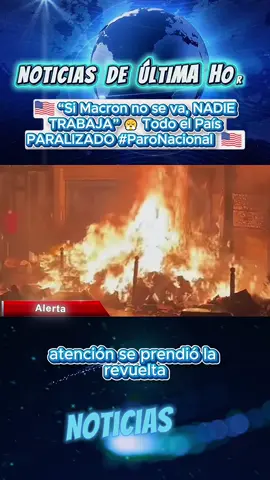 ¿Macrón Debe Largarse? @ Francia Decide. TU ¿Qué opinas? Comenta #Francia #MacronDimite #RevueltaFrancesa #ParoNacional #NoticiaUrgente