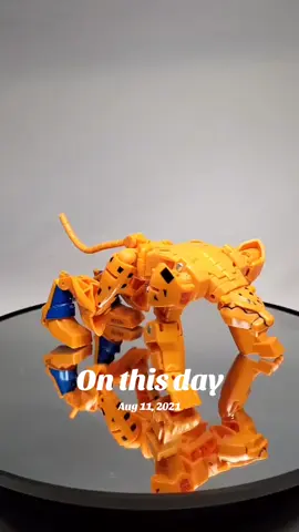 #onthisday Look back at Cyberverse Spark Armor Cheetor. #transformers #cyberverse #beastwars #cheetor 