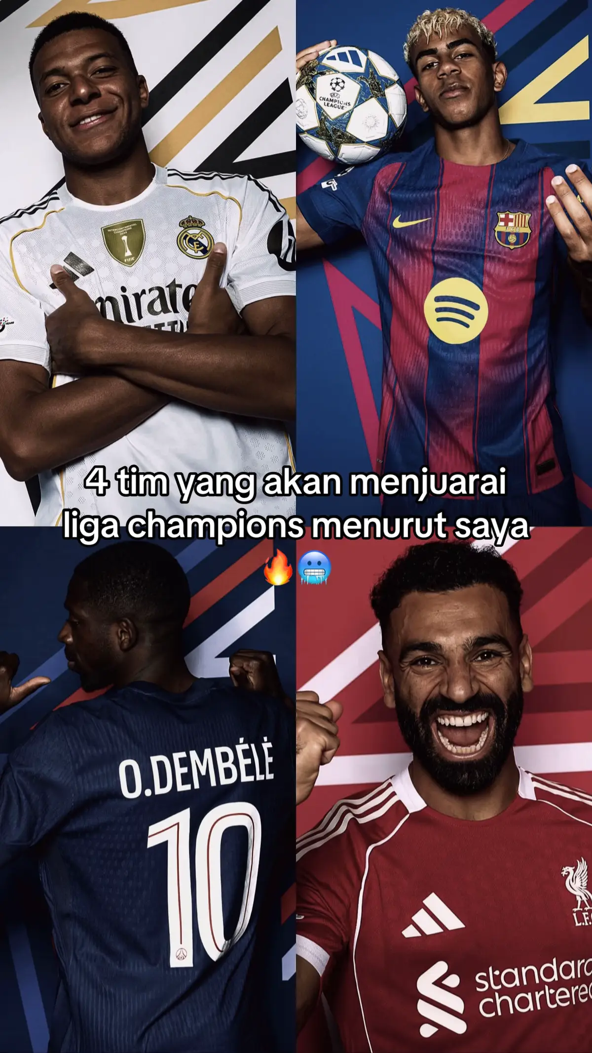 Semoga barca yang akan menjuarai liga champions musim ini 🔥 #fcbarcelona #viscabarca🔵🔴 