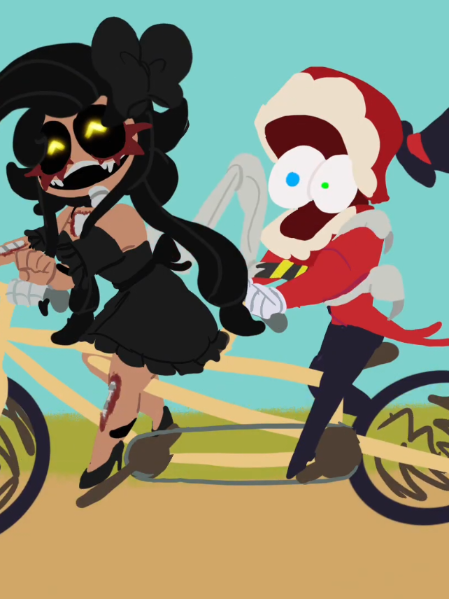 Cyn and Caine singing Daisy Bell #daisybell #cyn #cynessa #cainedigitalcircus 