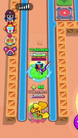 Skins against Mortis and Head🤯#brawlstars #brawlstarstiktok #fyp #skilskills 