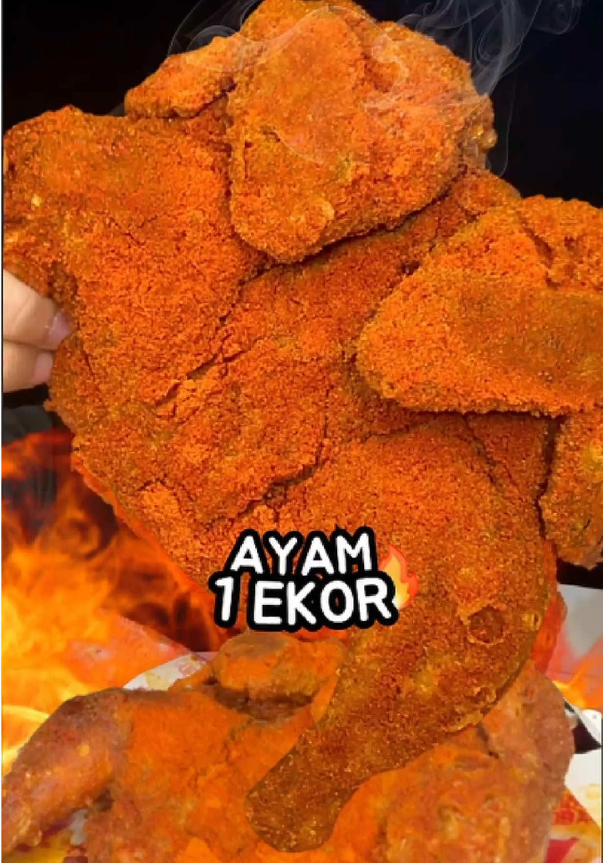 ayam 1 ekor🍗🔥, YAREUUU!! #asmr 