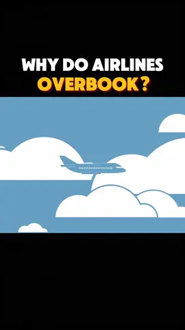 How to airlines overbook #knowledge #airplane 
