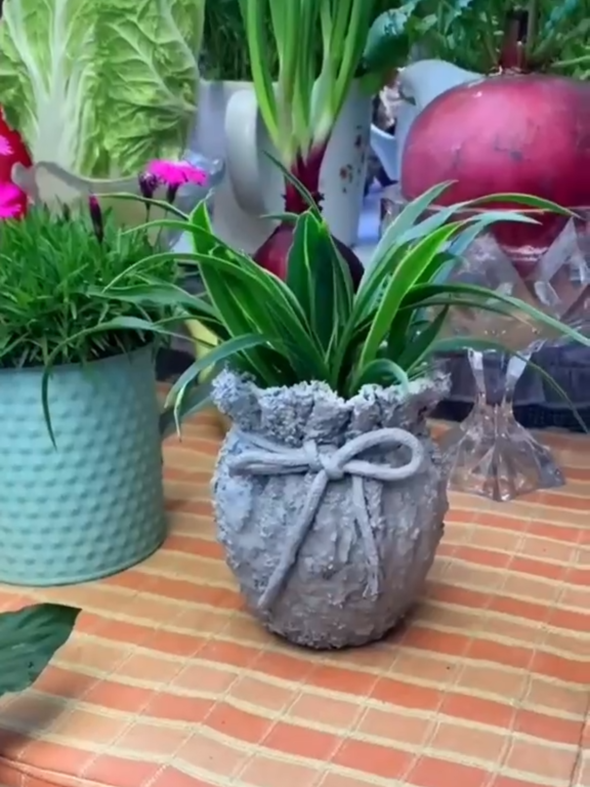 DIY Flower Pot Idea #casablanca #rabat #Maroc #decorationdesign #khouribga #diyfalldecor #Decor #jesmonite