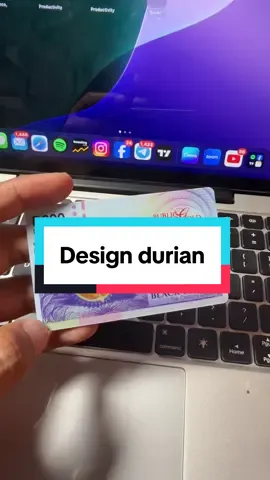 Comel tak design terbaru durian blackthorn ni? #durian #emas999 #durianblackthorn #publicgold 
