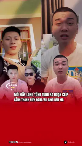 Long Tổng đưa ra đoạn clip thanh niên bóc ph/ốt mình đang vui chơi bên kia #gianghovietnam #gianghochinhhieu #liemtrinh #longtong #tiktokgiaitri 