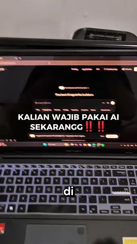 BURUAN COBAINNN‼️ #programmer #AI #cuan #kerja #website 