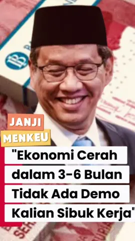Sesumbar Menkeu Purbaya: Ekonomi akan Cerah dalam 3-6 Bulan #MataNera #fypage #viraltiktok 