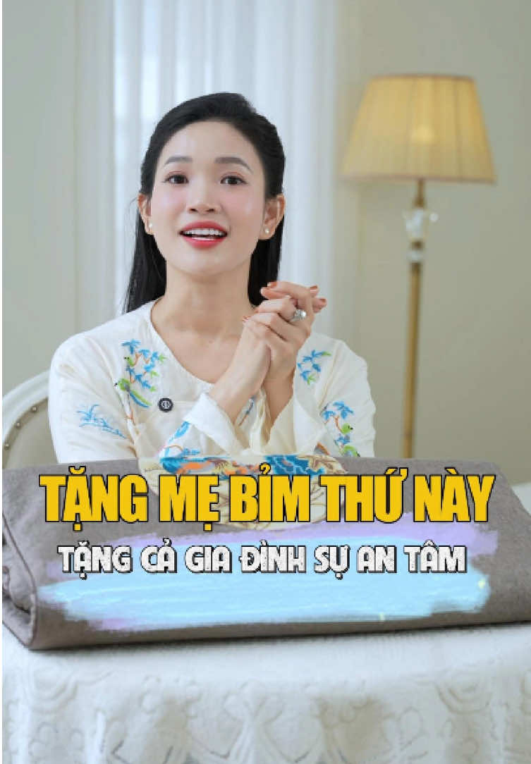Bố cứ tặng mẹ món quà này là mẹ hạnh phúc lắm luôn #hoangthinhan #chamsocsuckhoechudong #thamngaicuu #thamngaicuudongy #happylife 