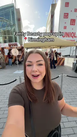 The @Fenty Beauty pop-up is in BIRMINGHAM (11am-6pm) giving out free coffees and matchas, shade matching with an expert MUA + free foundation samples 👀💖 The next stops are Liverpool on the 12th (Liverpool One, Paradise place), Manchester on the 13th (Market Street) & Glasgow on the 14th  (Buchanan Street)!