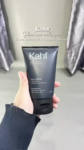 Rekomendasi sabun cuci muka untuk pria anti komedo dan kulit berminyak by @KAHF #sabunwajah #sabunpria #facialwash #sabunviral 