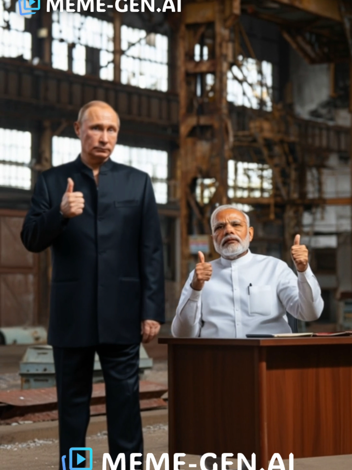 Zelensky kidnapped… then THIS happened 💨😂 What starts as drama ends in pure comedy 🤯 Wait for the ending… 😂 #Zelensky #Putin #Funny #Modi #MemegenAI