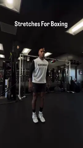 Here is a series of stretches I do after my boxing workout and sometimes before.
