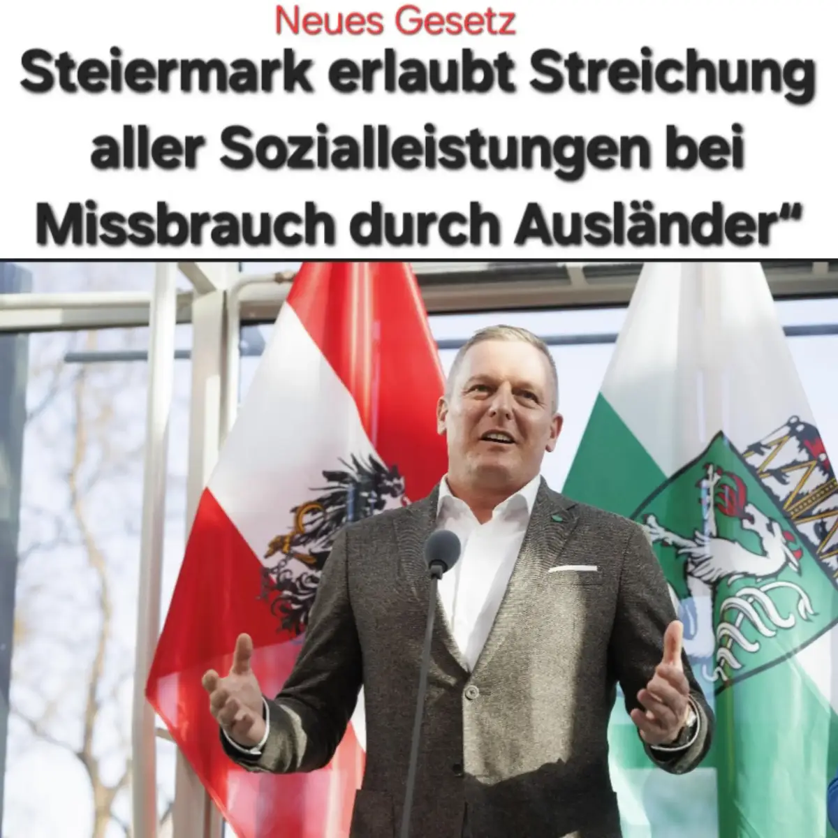 Die Steiermark erlaubt künftig, ausländischen Beziehern bei nachgewiesenem Sozialmissbrauch alle Leistungen zu streichen. Befürworter sehen darin Schutz des Sozialsystems.#austria #fpö #💙 #rechts #asyl 