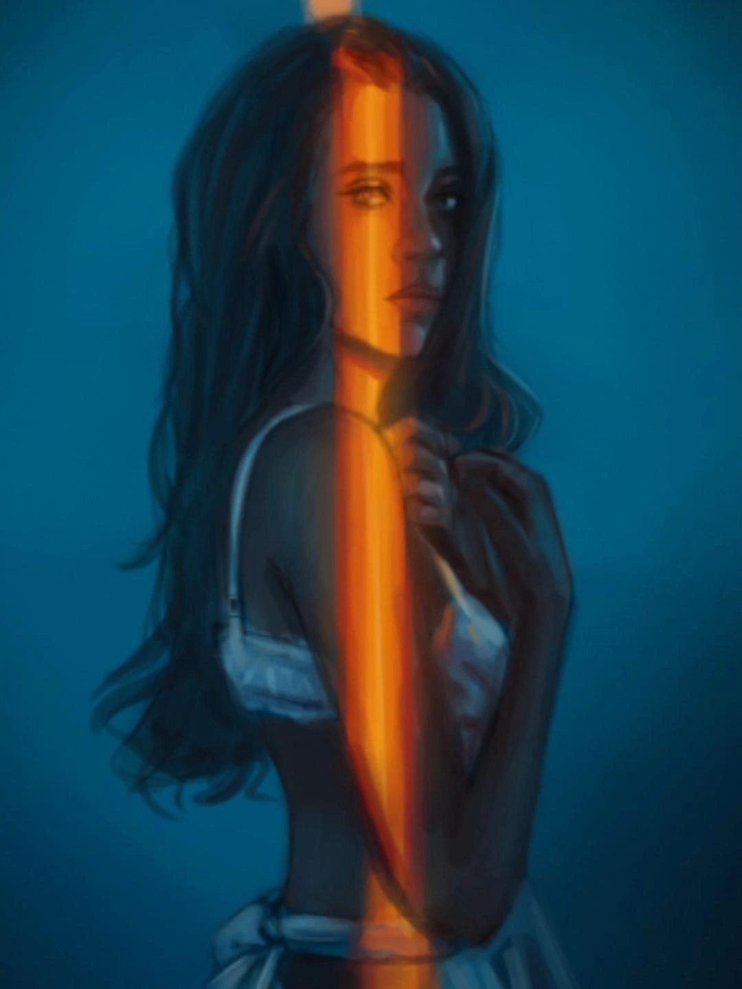 Практикуемся в цвете #art #artist #digitalart #drawing #sketch #illustration #арт #художник #скетч #туториал #tutorial