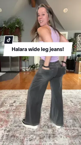 Replying to @Jama💞 These Halara wide leg stretchy jeans are what I call the dream jeans. No zipper, no button, no restrictions — just pure comfort. They feel like lounge pants but look like real jeans, flattering on every body type. The wide leg fit gives you that trendy, relaxed look while the super stretchy fabric keeps you comfortable all day. Perfect for anyone who wants effortless style without sacrificing comfort. Prices are subject to change. Results may vary. #WideLegJeans #HalaraJeans #StretchyJeans  #MomJeans @Halara 