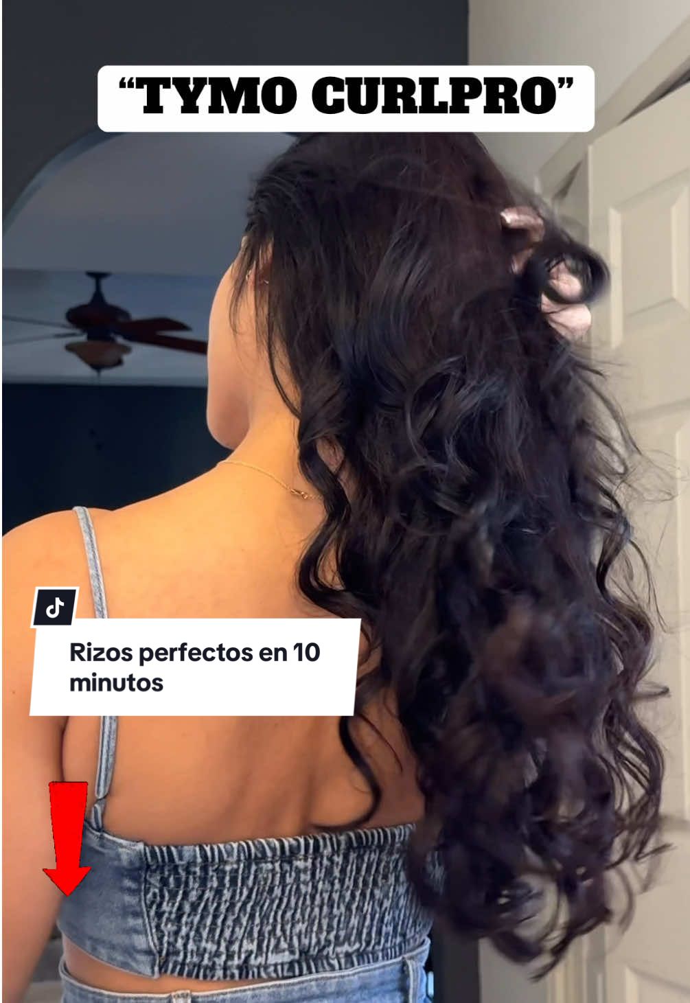 Mi primera vez usándola y un 10000/10  #tymocurlpro #automatichaircurler #tymobeauty #CurlsTYMO#TikTokShopNewArrivals