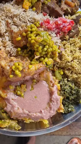This isn’t just food… it’s Kampala’s KING of Lusaniya 👑🍖 Who’s brave enough to finish this plate? 😳👇 #ZaujaRestaurant #BestFoodInKampala #FoodieHeaven #fyp