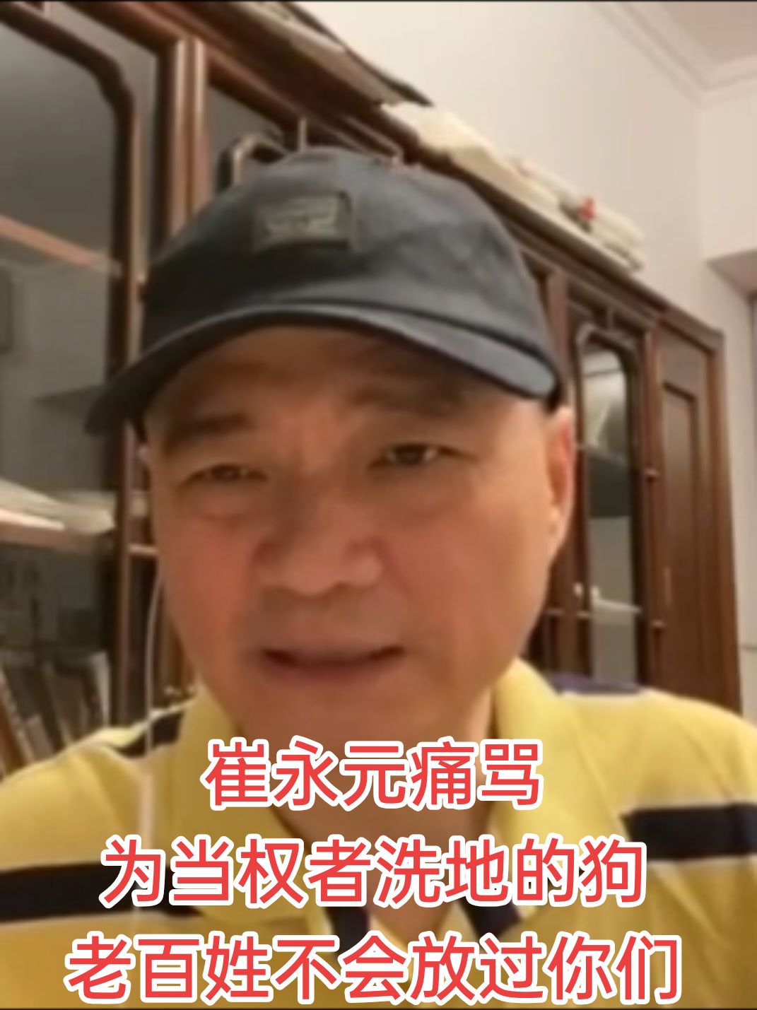 崔永元痛骂为当权者洗地的狗 老百姓不会放过你们#华人 #崔永元 #真相 #共产党 #ccp 