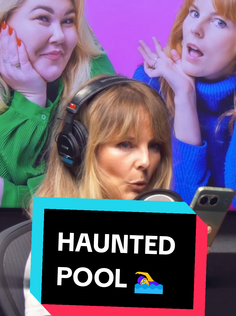 the haunted swimming pool... 🏊‍♀️👀 #ghosthuns #podcastclips #creepytok #swimmingpool #haunted 