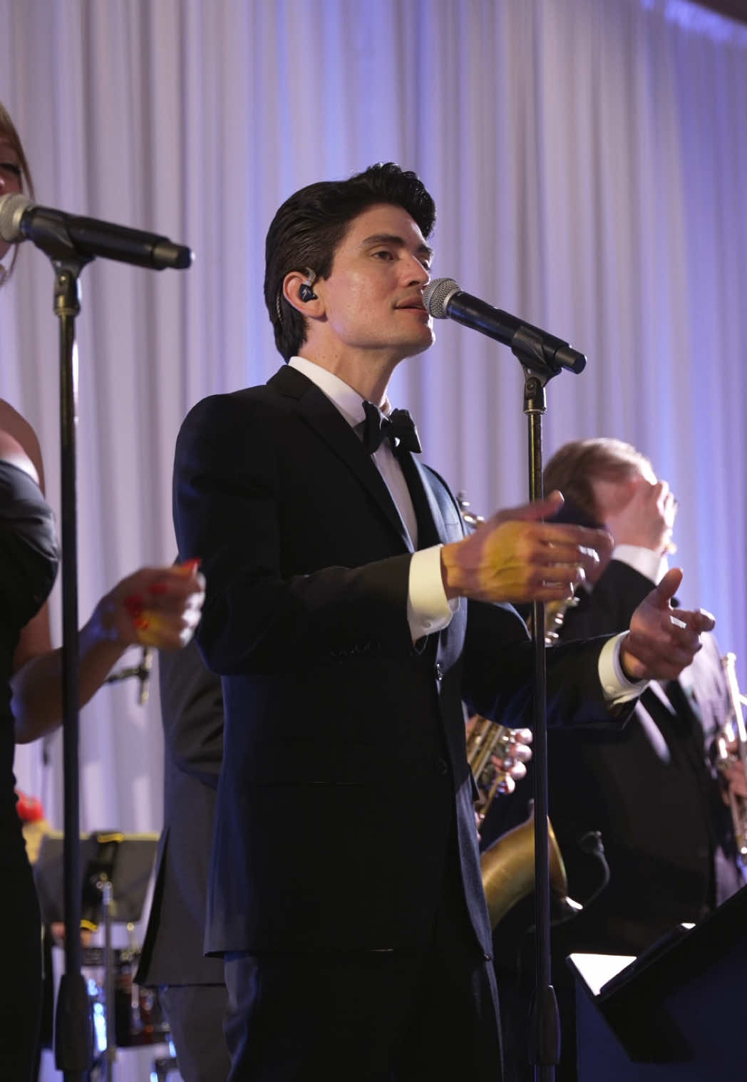 In this world it’s just us 🌎 The best live music for luxury weddings and events in the United States and destination are here. #fypage #weddingvibes #weddingtiktok #2026wedding #harrystyles