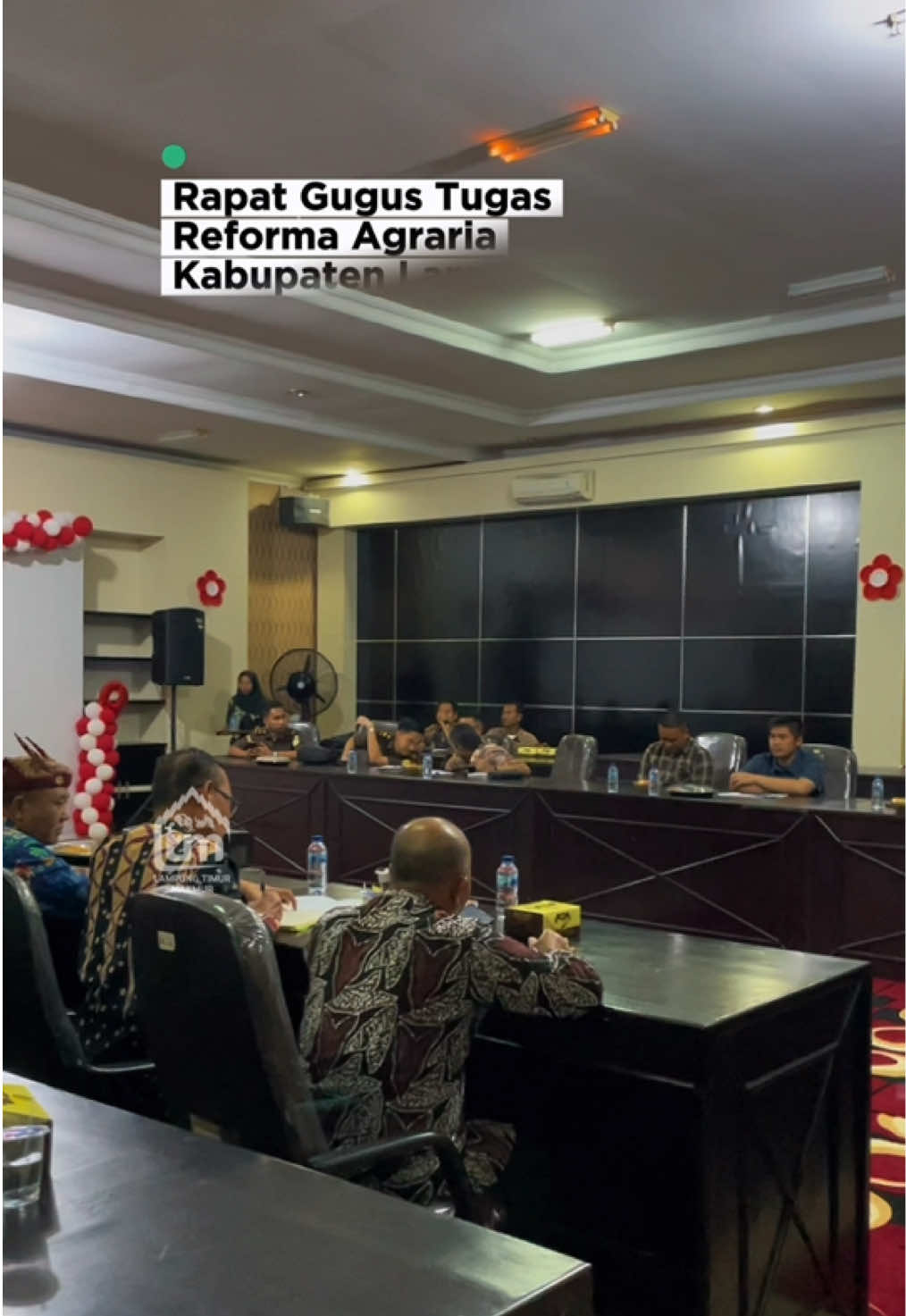 Rapat Gugus Tugas Reforma Agraria Kabupaten Lampung Timur “Sakai Sambayan Membangun Lampung Timur” #ela #azwar #elaazwar  #bupatilampungtimur #lampungtimurmakmur 