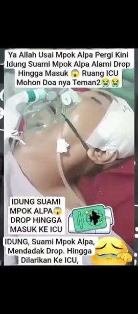 Ya Allah semoga cepet sembuh bang idung , kasian anak
