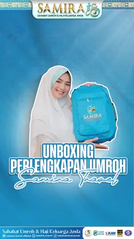 Unboxing perlengkapan umroh samira travel bersama citra kirana.. #samiratravel #samirabanten #citrakirana 