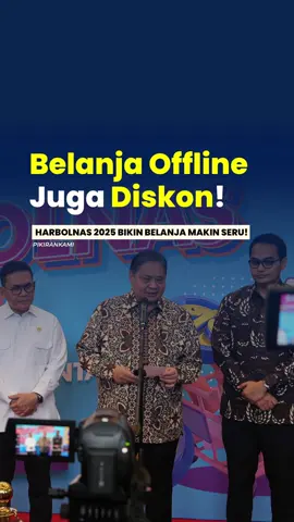 Siap-siap pesta belanja akhir tahun! Harbolnas 2025 bukan cuma heboh di online shop, tapi juga merambah mall dan toko retail. Diskonnya lebih gede, lebih beragam, dan pastinya lebih seru dari tahun-tahun sebelumnya. Airlangga bilang, target transaksi tahun ini bisa tembus Rp35 triliun naik dari tahun lalu yang sudah di angka Rp31,2 triliun. Dengan promo segede ini, daya beli masyarakat juga ikut terangkat. Jangan sampai ketinggalan, 10–16 Desember 2025, waktunya belanja puas! #airlanggahartarto #ekonomiindonesia #harbolnas #diskonbelanja #promo