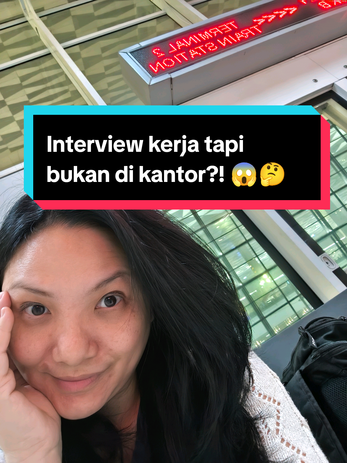 (Pas lagi di bandara)  Jadi inget ada kandidat interview kerjaan di Terminal 3 Bandara Soekarno Hatta ☝️😁 Kalau Anda pernah interview dimana saja? 💥 What topics should I discuss next?  Hi 👋 Aku Patricia, Executive Headhunter dengan pengalaman 25 tahun di dunia bisnis 🔥 🎯 Follow aku di LinkedIn: 