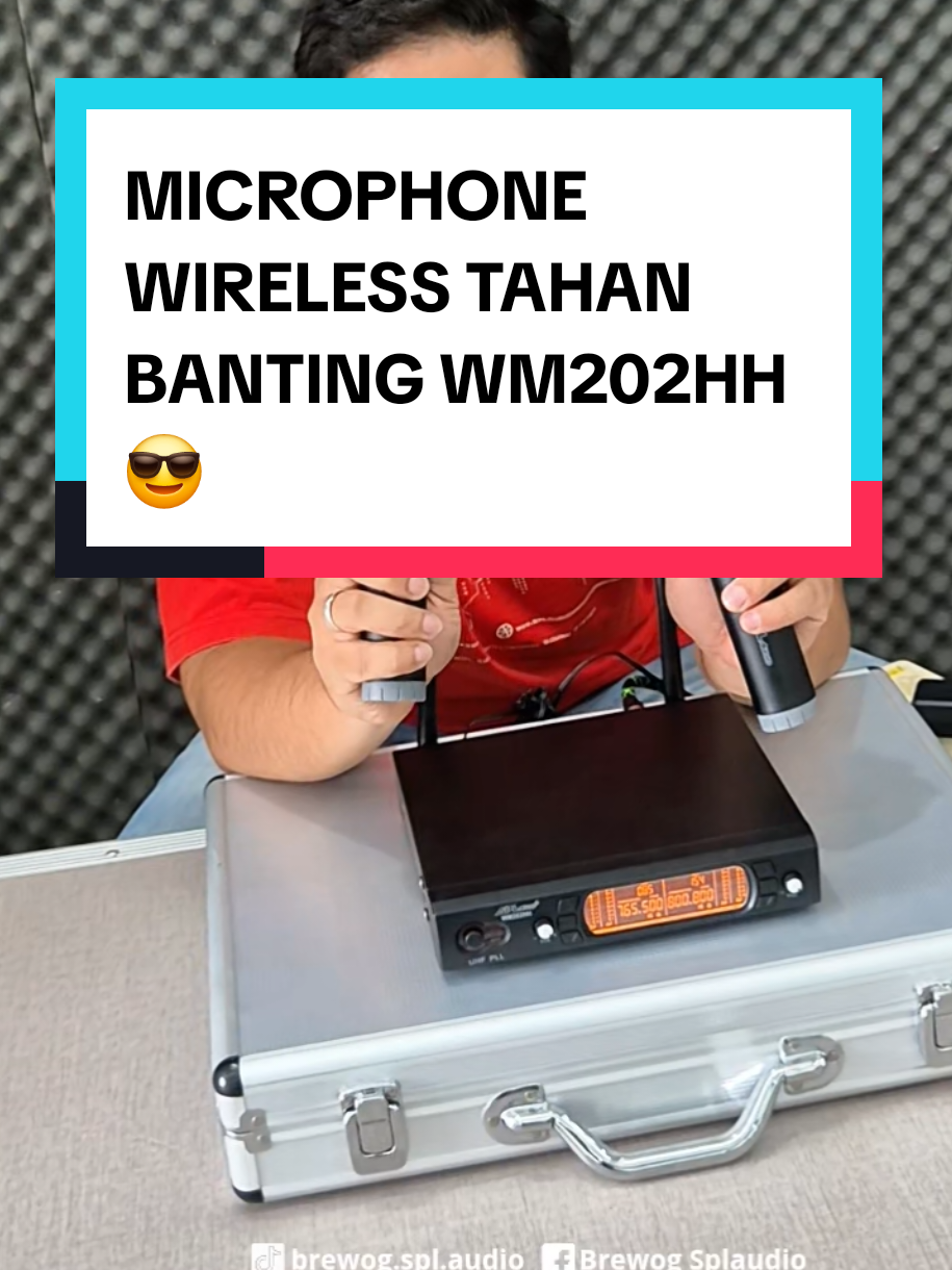 MICROPHONE WIRELESS TAHAN BANTING AWET SUARA JOSSJISS BENING BANGET 🥳 MICROPHONE WIRELESS WM202HH 🔥 @BREWOG ELEKTRONIK @SPL Audio Professional @TEAM BRE SPL GACOR  #fyp  #soundsystem  #splaudiosurabaya #brewogaudio #brewogsplaudio 