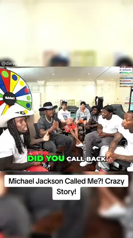 Michael Jackson Called Me?! Crazy Story! #video #cut #tiktok #tiktokviral #kaicenat #story #crazy 