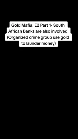 The only way to stop the flow of this dirty money is to get tough on the bankers who help mask and transfer it around the world.#staroro55 #fyp #crimestory #mkparty #foryoupage #eff #crimetok #anc #crime #southafrica #education #greenscreen 