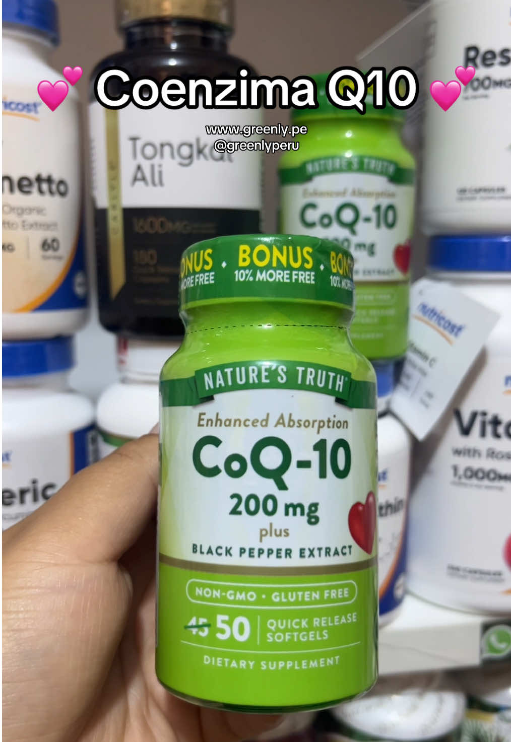 La coenzima Q10 😊🙌🏻🌱 #peru🇵🇪 #fyp #salud #suplementos 