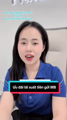 Trả lời @Join nguyen  Chương trình tri ân các cô chú anh chị em đã ủng hộ Cô Em banker mét rưỡi ạ! #chungchitiengui #thetindung #motaikhoanmbbank #tietkiemtien #mbbank 