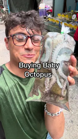 Baby octopus 🤤 #octopus #seafood #seafoodlover 
