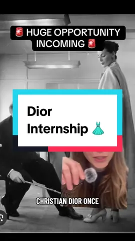 Run don’t walk, this will be closing imminently!  Link in bio 🔗 @Dior  #internship #fashion #dior #retail #job 