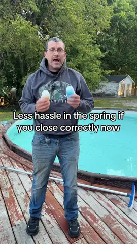 Two sizes available. @Poolhacker_official #pool #poolhacks #poolmaintenance #winterizepool #winterized 