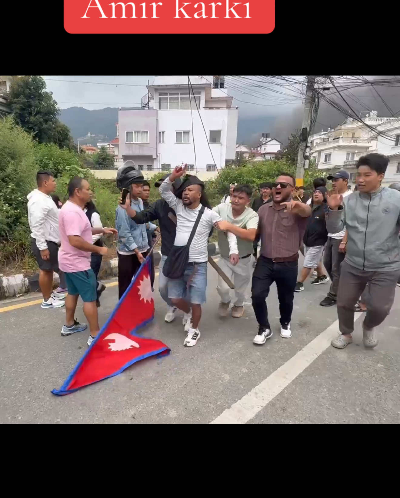Genz protest day 2 live in kathmandu nepal 🇳🇵💪 #Genz #genz #amirkarkivlogs #genzprotest #Vlog 