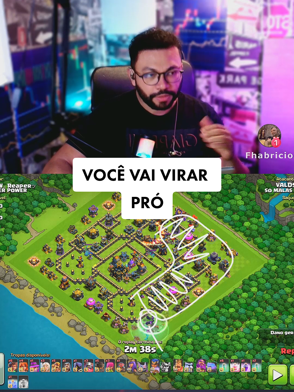 Aprenda Fácil esse afunilamento que você vai ficar bom no #clashofclans #tiktoklive #livehighlights 