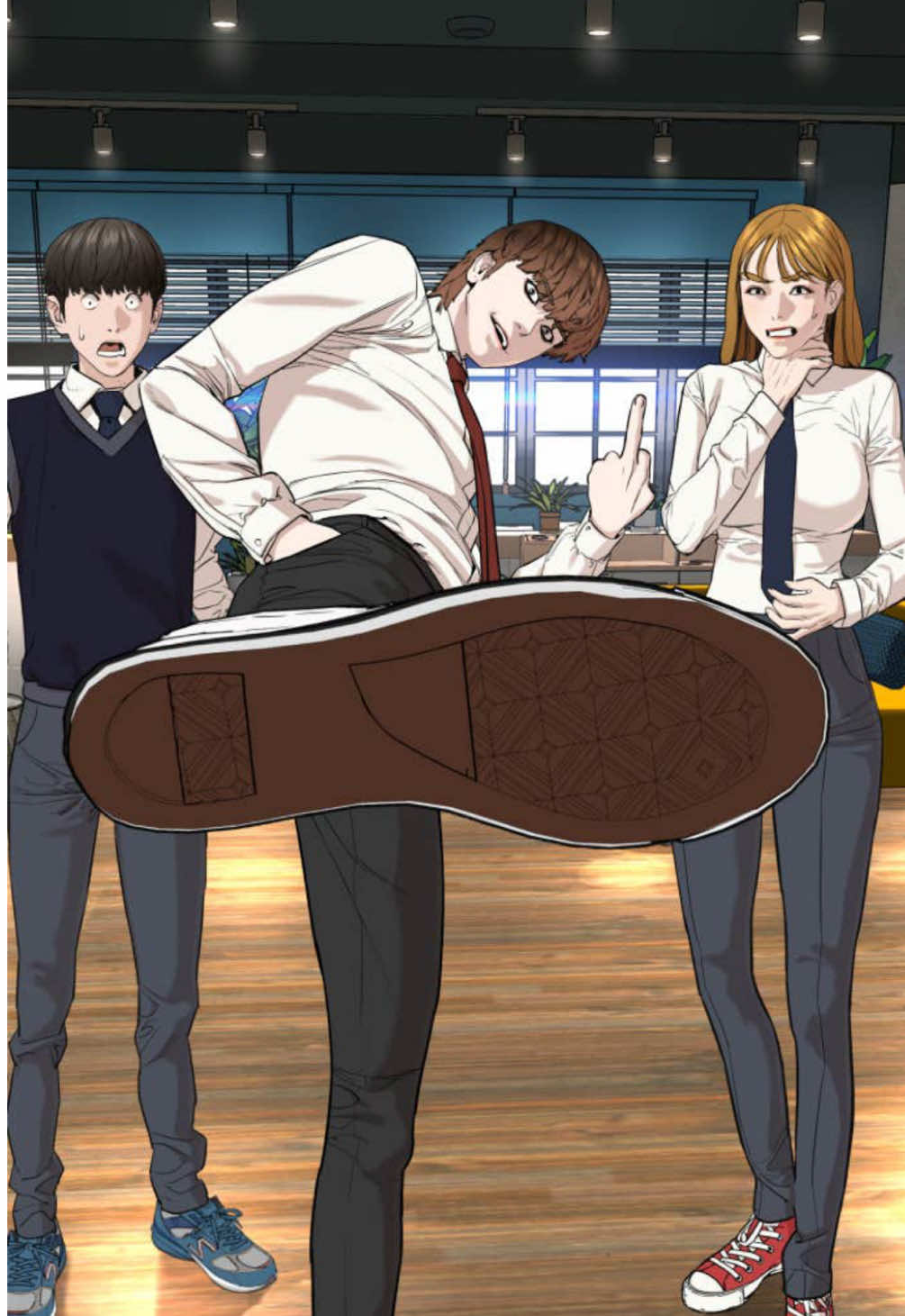 guk guk🤭🤭 #seongtaehoon #htf #viralhit #lookism #taehoon 