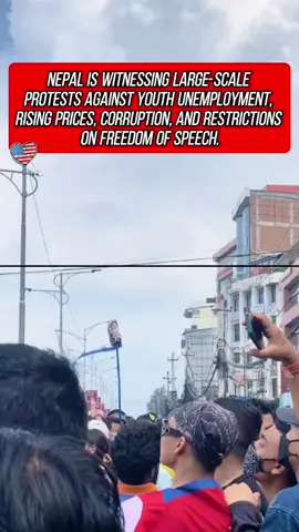 #Nepal #GenZ #Kathmandu #NepalProtest #Protest 
