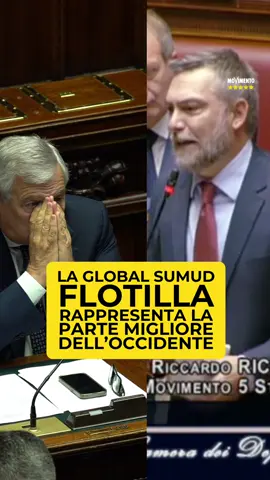 Quella del Global Sumud Flotilla è una missione umanitaria divenuta politica, dove c’è il meglio dell’Occidente, dove c’è chi porta la bandiera dell’umanità.  Lei, ministro Tajani, si deve sciacquare la bocca quando parla di loro.  Lei ha usato un’espressione paternalistica e rivelatrice di quello che pensate.  Ha detto: “dobbiamo permettere al popolo palestinese di realizzare il proprio sogno”.  I palestinesi non devono “realizzare un sogno”, ma avere il diritto a vivere.  Quello che fate voi è regalare la Pimpa in arabo.  Parlate di Food For Gaza. Ma davvero pensate di pulirvi la coscienza dando delle briciole quando poi siete complici del carnefice che uccide migliaia di bambini?  Come si fa ad accettare il blocco navale su un mare che è dei palestinesi?  Nelle barche della Global Sumud Flotilla ci sono persone da sostenere.  Stanno andando in direzione “ostinata e contraria” per consegnare una goccia di umanità, cosa che voi non sapete nemmeno cos’è.
