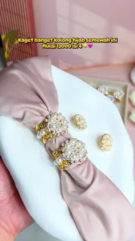Kolong hijab mewah isi 4 mix anting klip hijab mulai 13000 isi 4  #gold #kolonghijab  #murah #aksesoris  #hijabtutorial 
